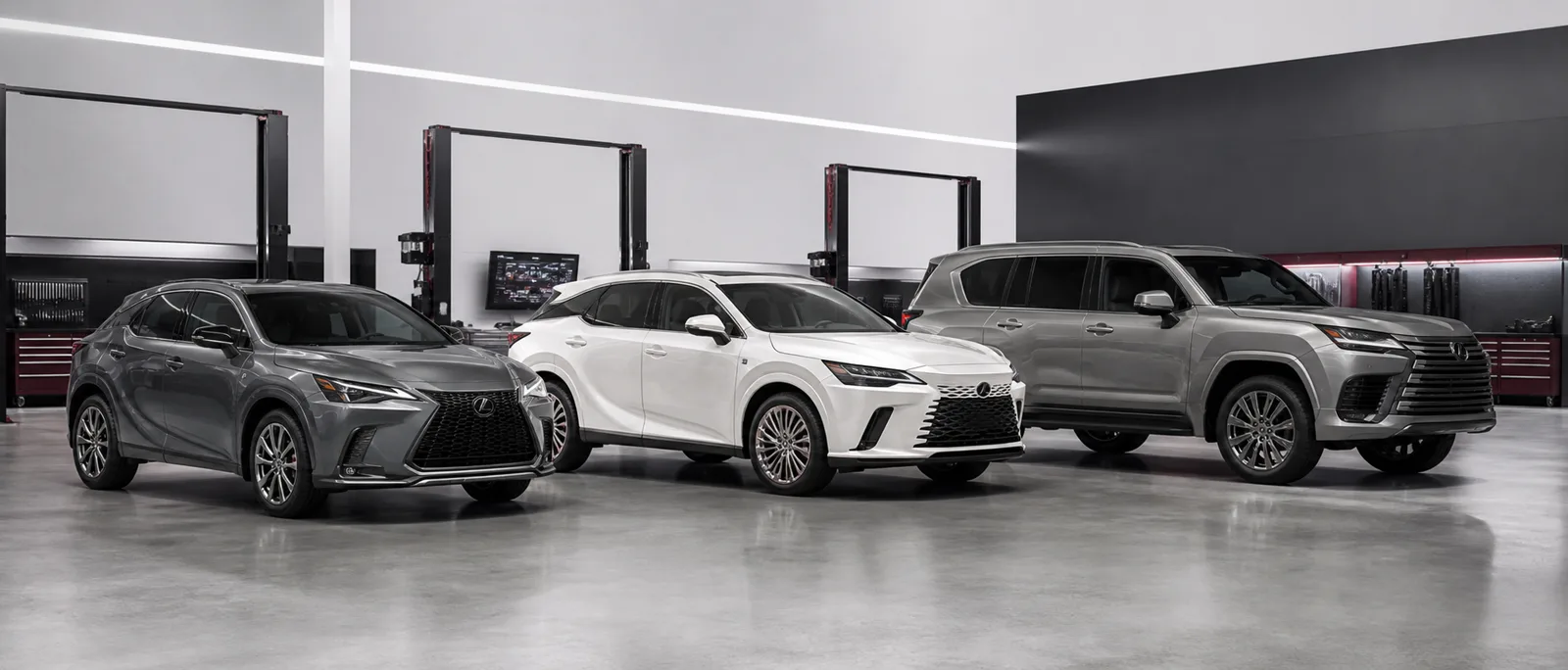 Автомобили Lexus в специализированном автосервисе